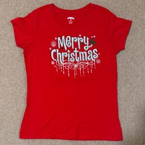 Red Merry Christmas T-Shirt